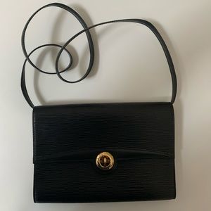 Authentic black Louis Vuitton bag